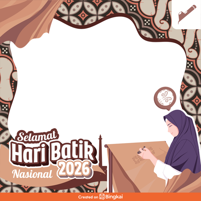 Twibbon Hari Batik Nasional 2026