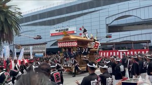 300 Tahun Bertahan, Festival Jepang Ini Punya Atraksi Danjiri Ngebut di Jalanan