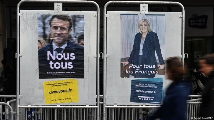 Setelah berhadapan dalam pemilu 2022, Emmanuel Macron dan Marine Le Pen kembali menjadi bagian dari persaingan politik Prancis, kali ini di tengah meningkatnya perhatian terhadap utang dan kondisi keuangan negara (Pascal Duyot/AFP)