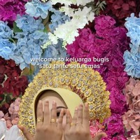 Viral Tradisi Pernikahan Bugis: Satu Tante Satu Emas