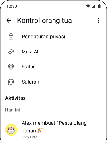 WhatsApp rilis fitur kendali orang tua