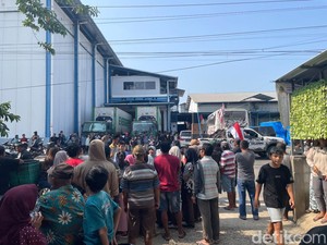 Pabrik Udang di Waturoyo Pati Digeruduk Massa Buntut Penipuan Loker oleh HRD