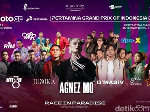 Agnez Mo hingga Tipe-X, Ini Daftar Artis Bakal Tampil di MotoGP Mandalika 2026
