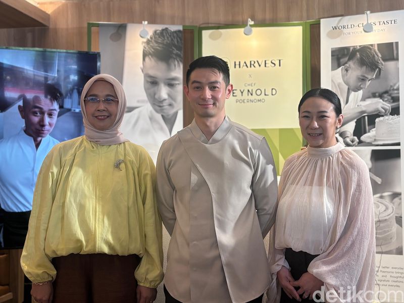 Harvest kolaborasi dengan Chef Reynold Poernomo