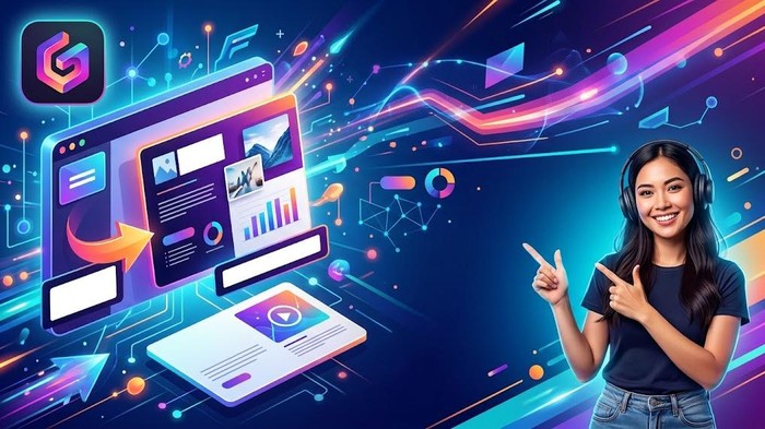 Ilustrasi Gamma AI.