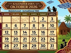 Kalender Jawa 16 Oktober 2026, Simak Watak Weton Jumat Legi