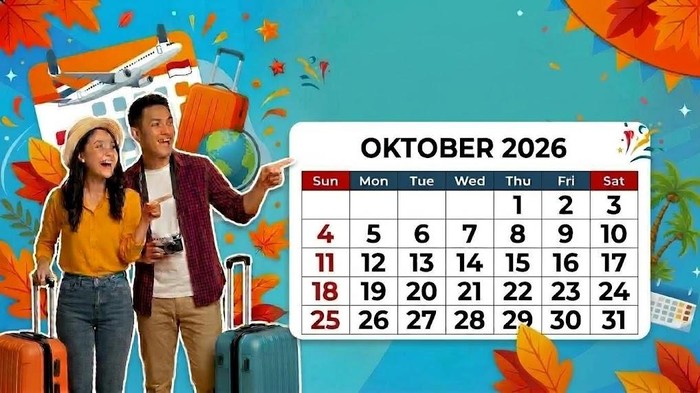 Kalender Oktober 2026.