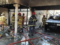 Rumah di Prada Permai Surabaya Ludes Terbakar, 15 Unit Damkar Dikerahkan