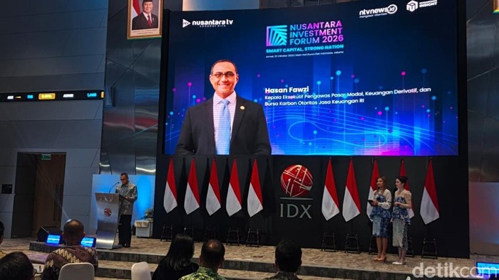 Kepala Eksekutif Pengawas Pasar Modal, Keuangan Derivatif, dan Bursa Karbon OJK Hasan Fawzi