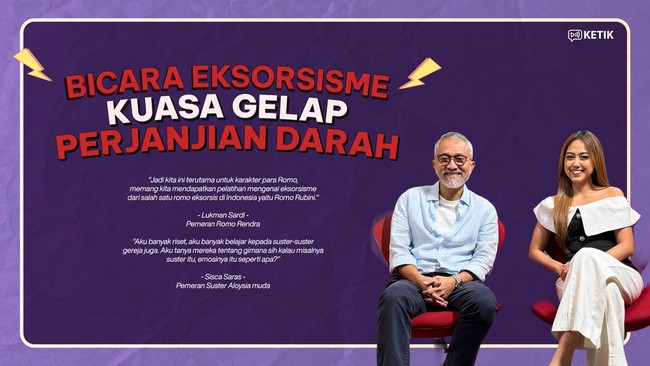 Video KETIK: Lukman Sardi dan Sisca Saras Melawan Teror Kuasa Gelap
