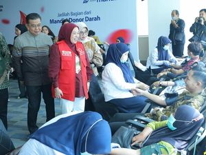 Ketua PMI Palembang Minta OPD Rutin Gelar Agenda Donor Darah