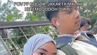 Viral! Kisah Wanita Ketemu Jodoh di KRL Bogor-Jakarta Ini Bikin Baper