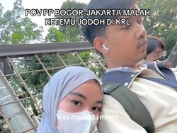 Viral! Kisah Wanita Ketemu Jodoh di KRL Bogor-Jakarta Ini Bikin Baper