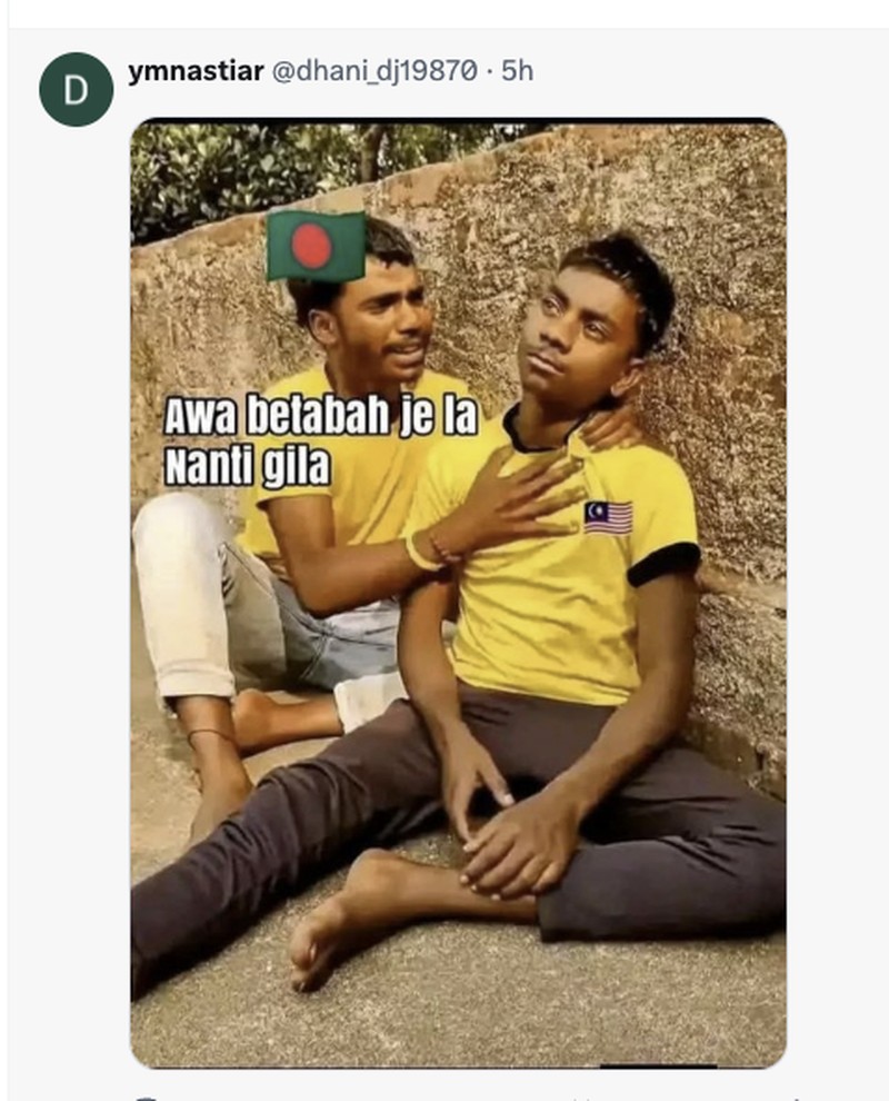 Meme Malaysia Gagal ke Final