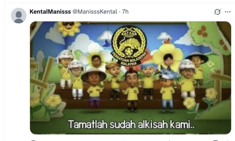 Meme Malaysia Gagal ke Final