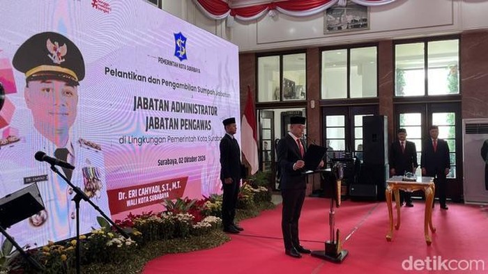 Pelantikan ASN Pemkot Surabaya