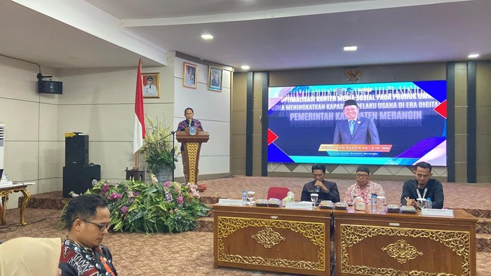 Pemkab Merangin saat gelar pelatihan UMKM