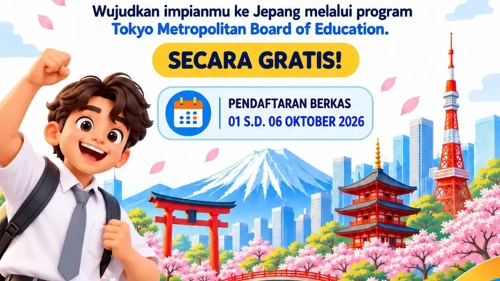 Pertukran Pelajar ke Tokyo, Jepang.