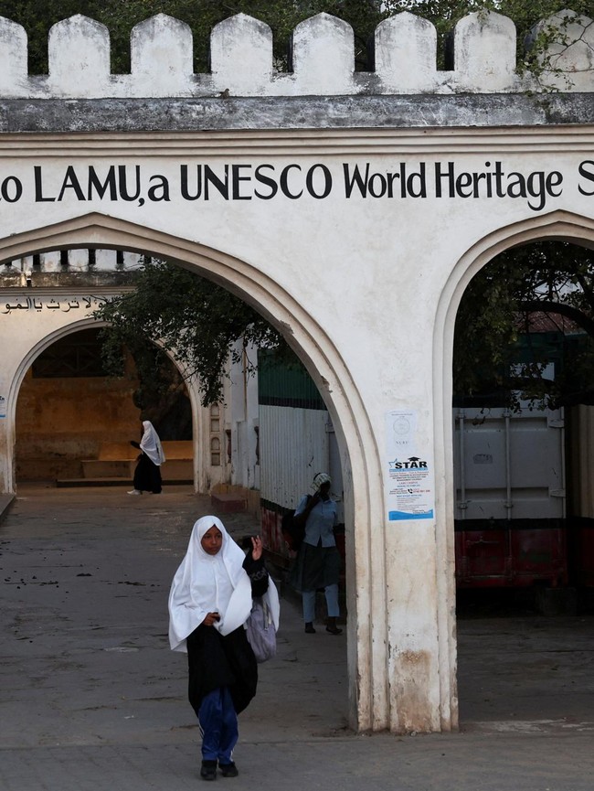 Pesona Lamu di Kenya, Warga Jalani Aktivitas di Kota Warisan Dunia