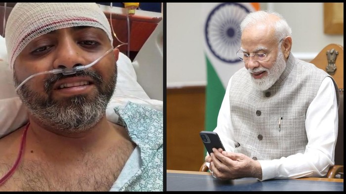 Pilot Flydubai video call dengan Perdana Menteri India Narendra Modi (dok.Reuters)