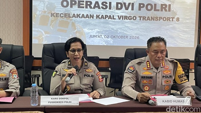 Rilis identifikasi korban KM Virgo di hari ke-20.