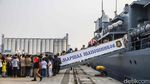 Tiga Kapal Perang Rusia Kunjungi Indonesia, Warga Berkesempatan Naik Kapal