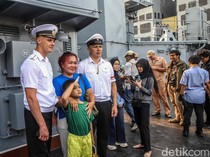 Tiga Kapal Perang Rusia Kunjungi Indonesia, Warga Berkesempatan Naik Kapal
