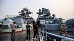 Tiga Kapal Perang Rusia Kunjungi Indonesia, Warga Berkesempatan Naik Kapal