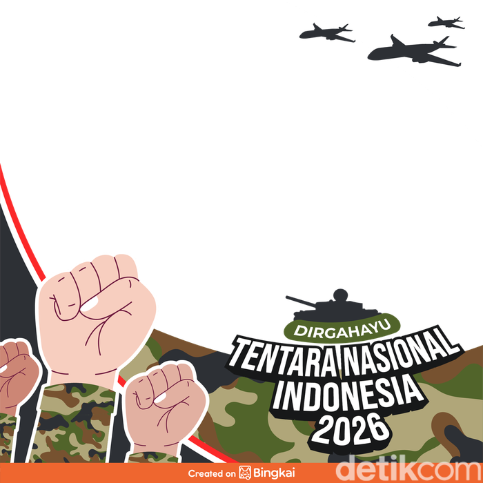 Twibbon HUT ke-81 TNI