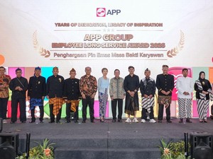 APP Group Beri Penghargaan 9.302 Karyawan yang Puluhan Tahun Mengabdi