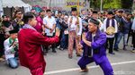 Atraksi Silat Betawi Ramaikan Festival Palang Pintu XVII