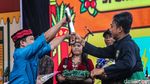 Atraksi Silat Betawi Ramaikan Festival Palang Pintu XVII