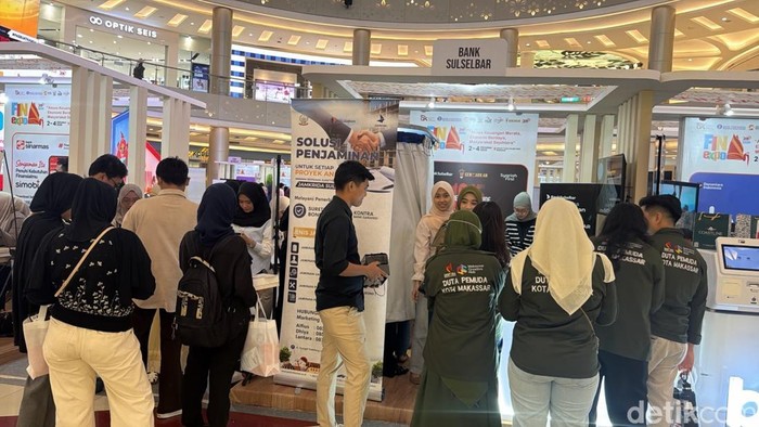 Bank Sulselbar memeriahkan FIN Expo 2026 di TSM Makassar.