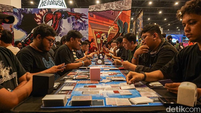 Ajang Indonesia Comic Con kembali digelar dan berhasil menyedot perhatian ribuan pengunjung di JIExpo Kemayoran, Jakarta, Sabtu (3/10/2026).