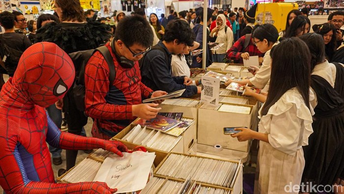 Ajang Indonesia Comic Con kembali digelar dan berhasil menyedot perhatian ribuan pengunjung di JIExpo Kemayoran, Jakarta, Sabtu (3/10/2026).