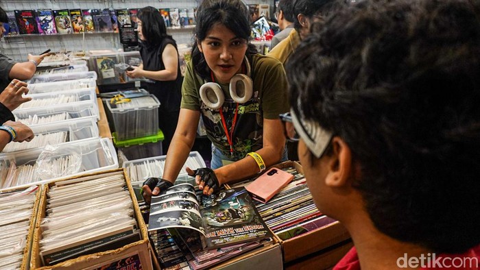 Ajang Indonesia Comic Con kembali digelar dan berhasil menyedot perhatian ribuan pengunjung di JIExpo Kemayoran, Jakarta, Sabtu (3/10/2026).