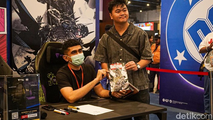 Ajang Indonesia Comic Con kembali digelar dan berhasil menyedot perhatian ribuan pengunjung di JIExpo Kemayoran, Jakarta, Sabtu (3/10/2026).