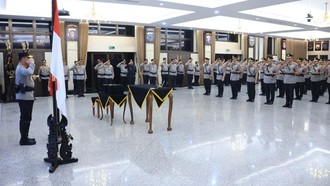 Pesan Kapolri Usai Sertijab dan Lantik 27 PJU: Segera Adaptasi