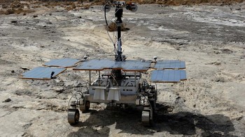 Misi yang dijadwalkan mendarat di Mars pada 2030 mendatang ini bertujuan untuk mencari bukti keberadaan kehidupan di masa lalu maupun masa kini. REUTERS/Jon Nazca  