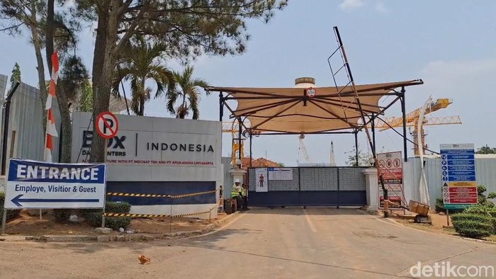Penampakan proyek data center AI di Jatiluhur, Purwakarta, Sabtu (3/10/2026)