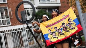 Ribuan Penggemar Antusias Sambut Konser Perdana BTS di Bogota
