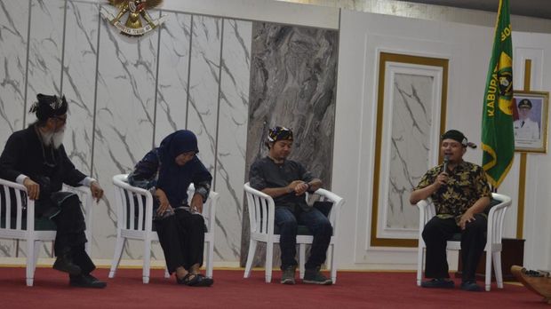 Sangitaloka, rangkaian Festival Musik Tradisi Indonesia (FMTI) 2026 di Kabupaten Bogor, Sabtu (3/10/2026).