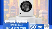 Ada Diskon Hingga Rp 2 Jutaan kalau Beli Mesin Cuci di Transmart Full Day Sale
