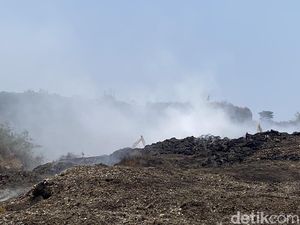 TPA Jatibarang Belum Padam Juga, 20 Persen Area Masih Terbakar