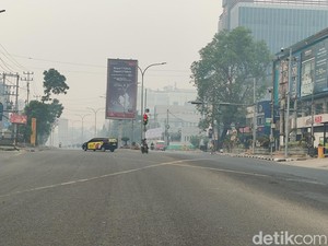 Kabut Asap Pekat Selimuti Palembang!