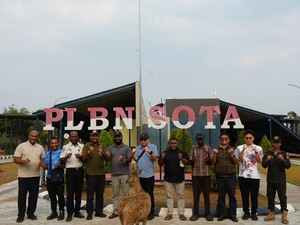 Kunjungi PLBN Sota, Delegasi Papua Nugini Tinjau Kondisi Fasilitas-Layanan