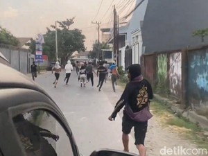 Tawuran Pakai Busur di Makassar, Pelaku Kocar-kacir Diburu Polisi