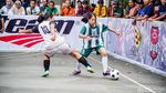 Potret Keseruan Kompetisi Street Soccer Pelajar Jakarta