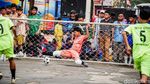 Potret Keseruan Kompetisi Street Soccer Pelajar Jakarta