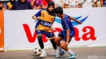 Potret Keseruan Kompetisi Street Soccer Pelajar Jakarta